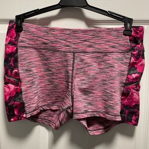 Avia Pink and Black Athletic Shorts